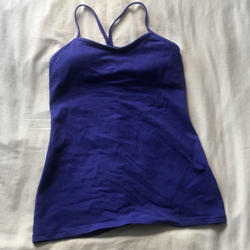 Lululemon workout tank with built in bra